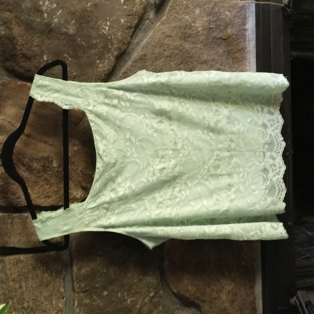 Lace tank top  2xl